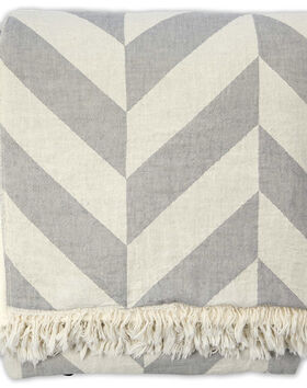 Chevron Fleece Throw thumbnail number 2